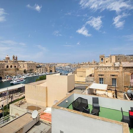 Traditional & Modern Maltese Townhouse - Rooftop Terrace And Sea Views, Close To Birgu Waterfront Cospicua Esterno foto