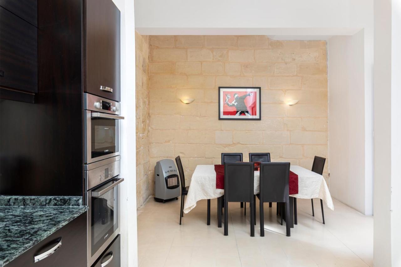 Traditional & Modern Maltese Townhouse - Rooftop Terrace And Sea Views, Close To Birgu Waterfront Cospicua Esterno foto