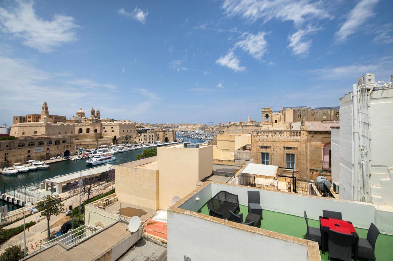 Traditional & Modern Maltese Townhouse - Rooftop Terrace And Sea Views, Close To Birgu Waterfront Cospicua Esterno foto