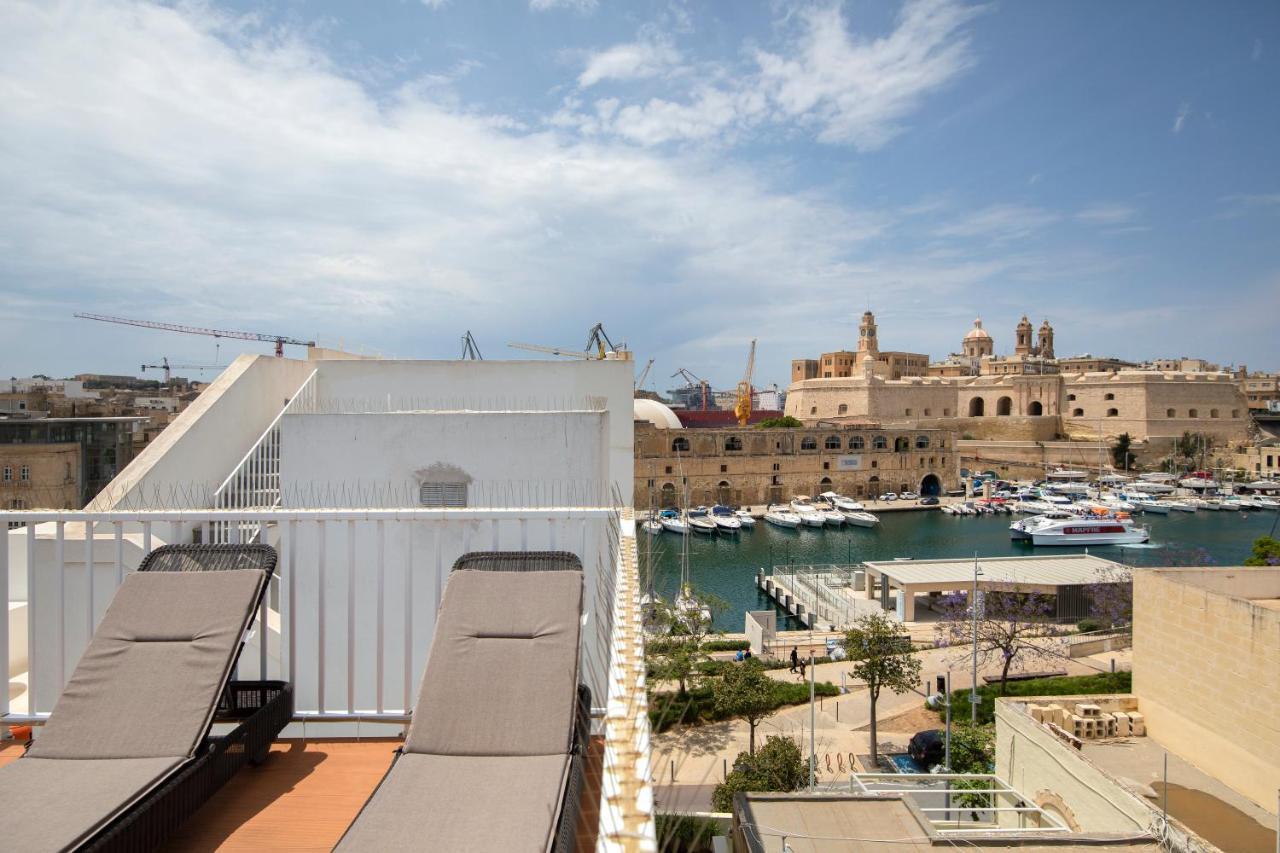 Traditional & Modern Maltese Townhouse - Rooftop Terrace And Sea Views, Close To Birgu Waterfront Cospicua Esterno foto