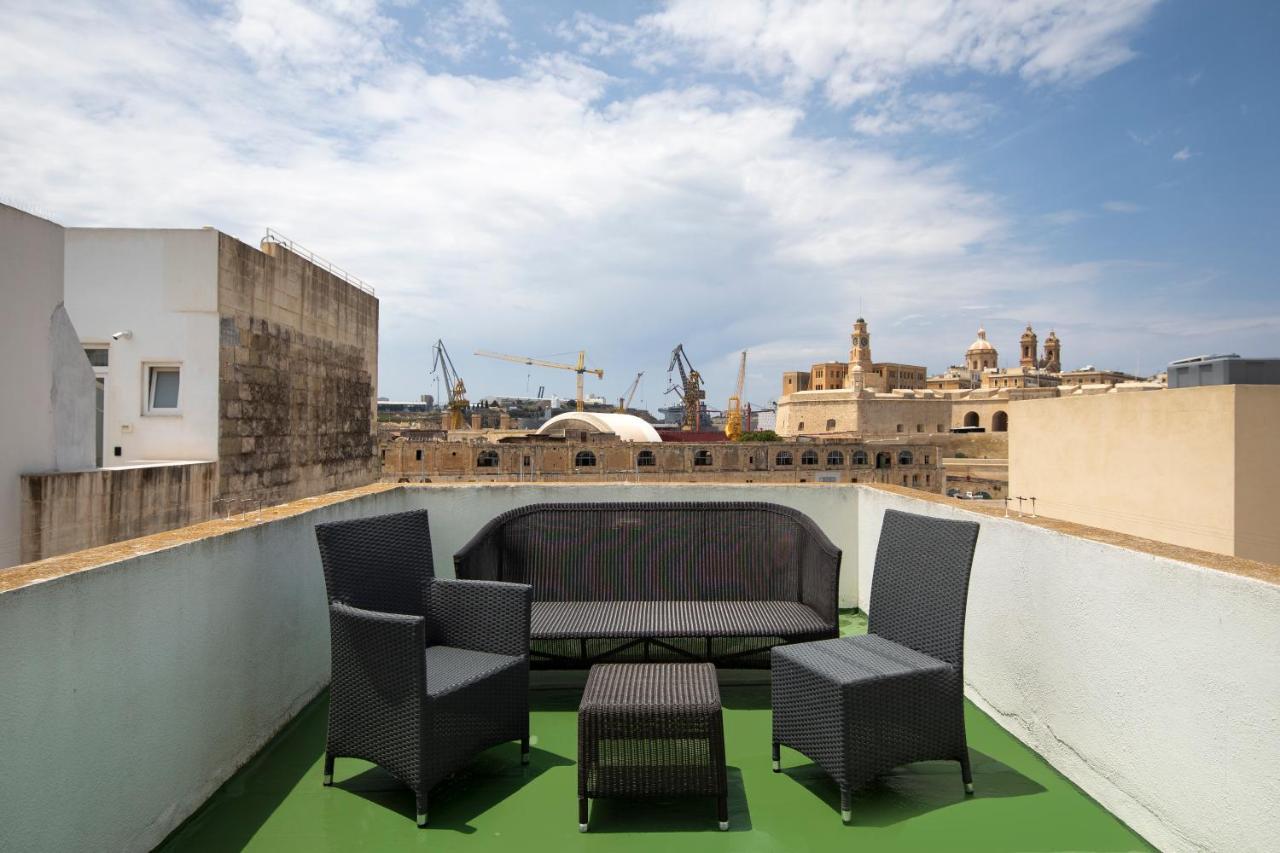 Traditional & Modern Maltese Townhouse - Rooftop Terrace And Sea Views, Close To Birgu Waterfront Cospicua Esterno foto