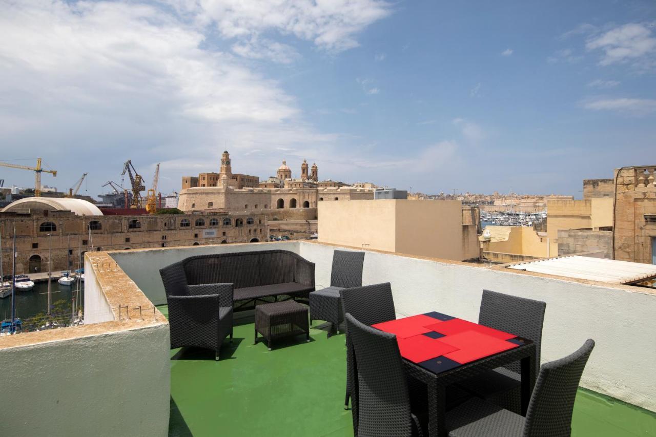 Traditional & Modern Maltese Townhouse - Rooftop Terrace And Sea Views, Close To Birgu Waterfront Cospicua Esterno foto
