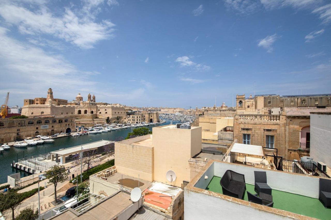 Traditional & Modern Maltese Townhouse - Rooftop Terrace And Sea Views, Close To Birgu Waterfront Cospicua Esterno foto