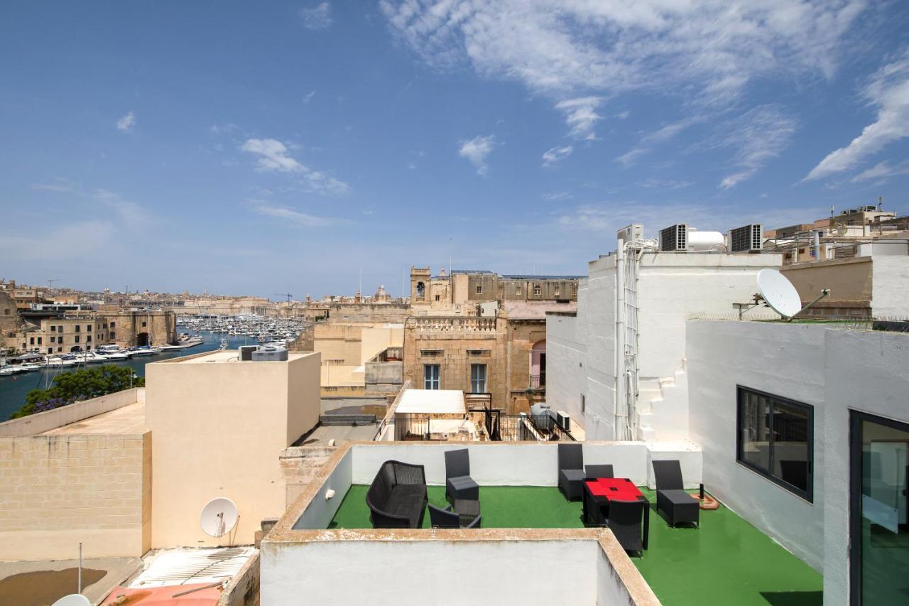 Traditional & Modern Maltese Townhouse - Rooftop Terrace And Sea Views, Close To Birgu Waterfront Cospicua Esterno foto